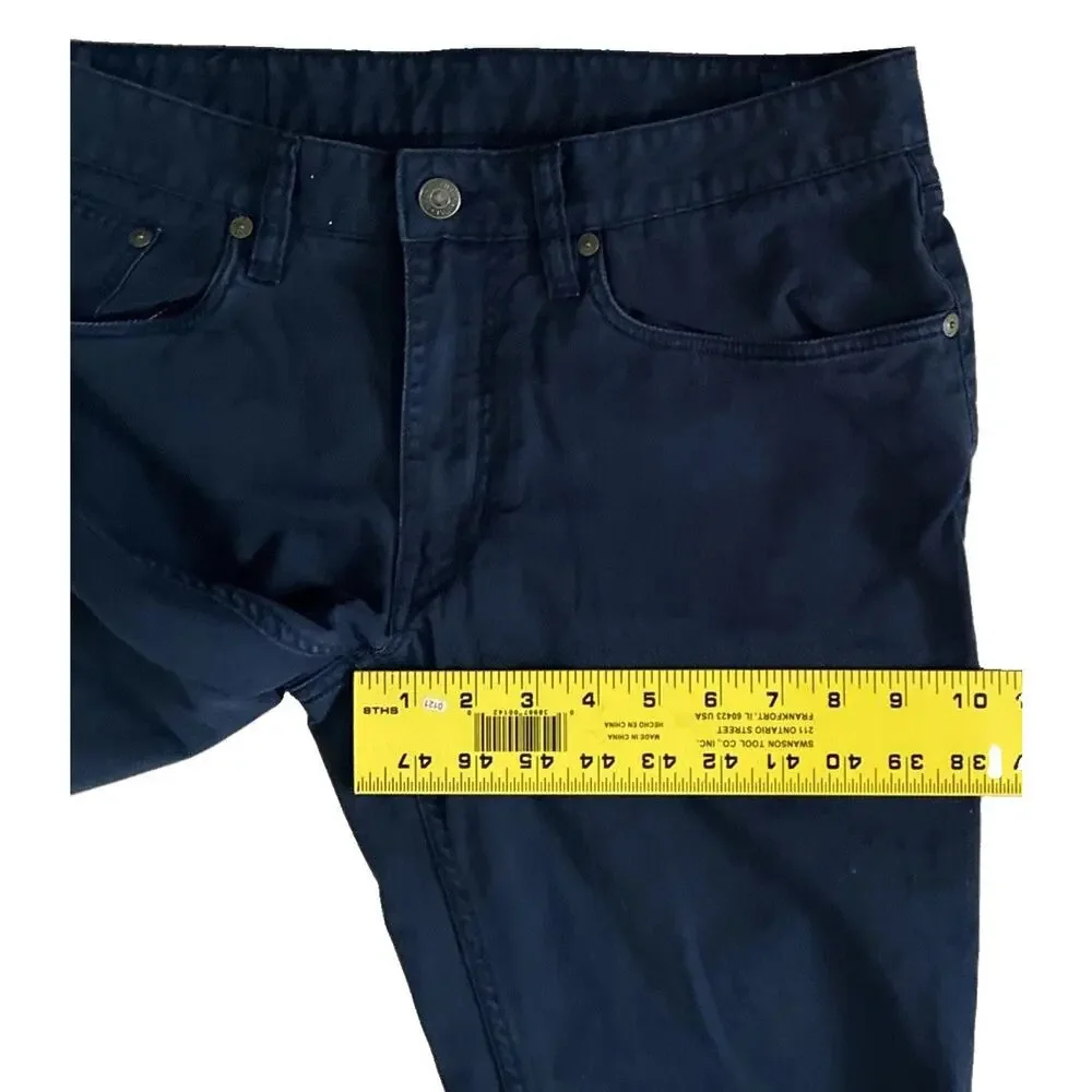 Polo Ralph Lauren Men's Size 30x30 Stretch Slim Fit Leather Patch Chino Pants